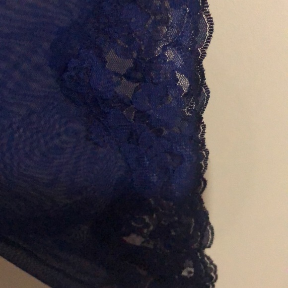 Frederick’s of Hollywood sheer blue robe, size L - Picture 7 of 14